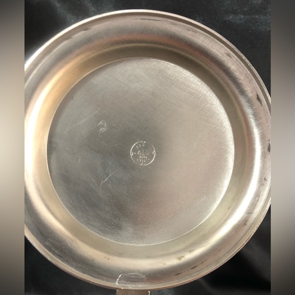 Ergo Zinn hand blown etched glass beer stein - Picture 7 of 12